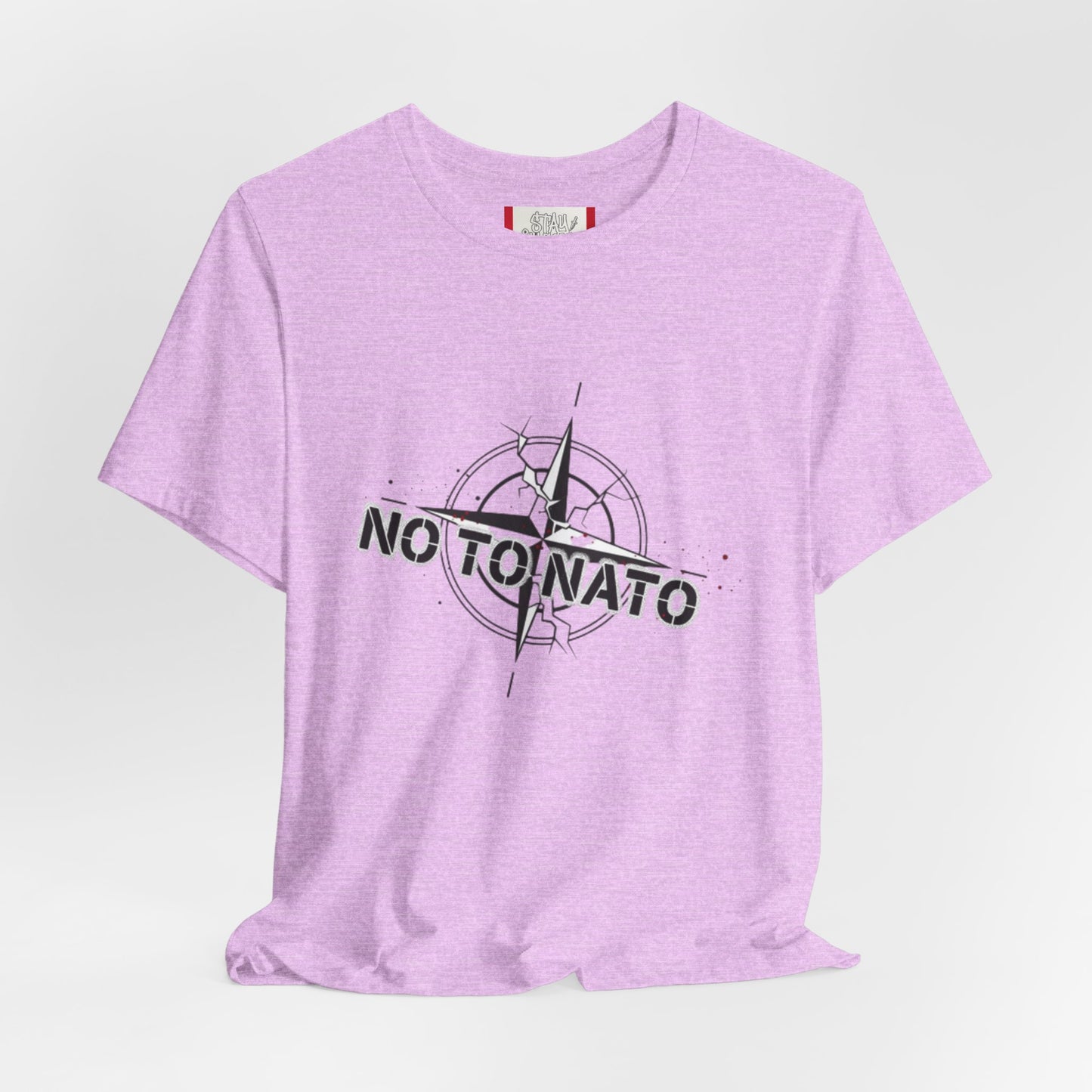T-shirt de protestation — « NON À L'OTAN » Anglais