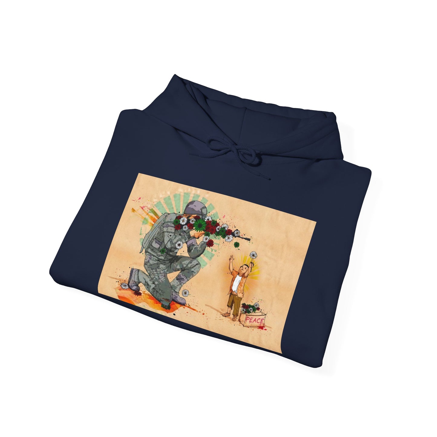Stay Illegal Graffiti Hoodie - Flower Shooter