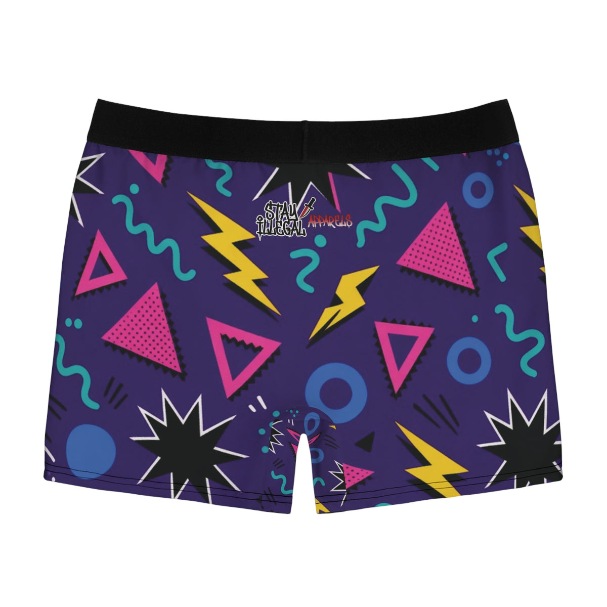 Stay Illegal Men's Boxer Briefs - Playful Zap