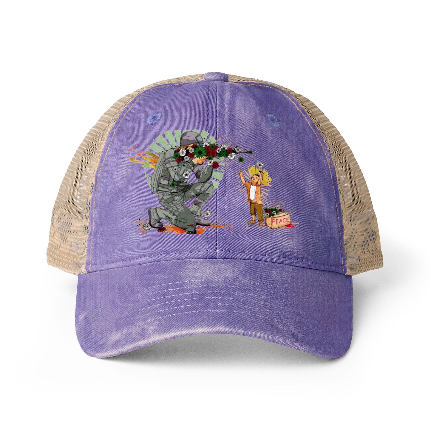 Stay Illegal Women's Mesh-Back " Flower Shooter" Cap