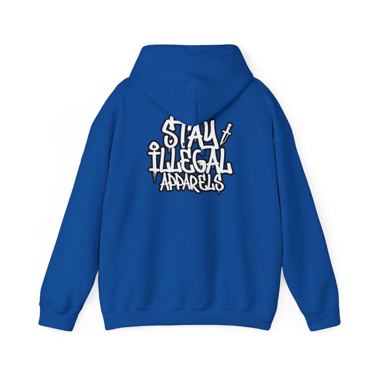 Stay Illegal Graffiti Hoodie - Policia Policia