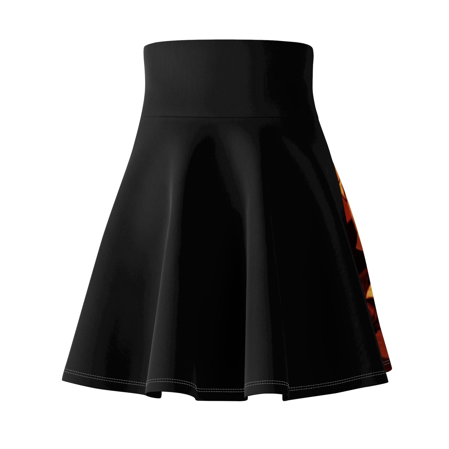 Women's Skater Skirt — Gaza Skyline Warm