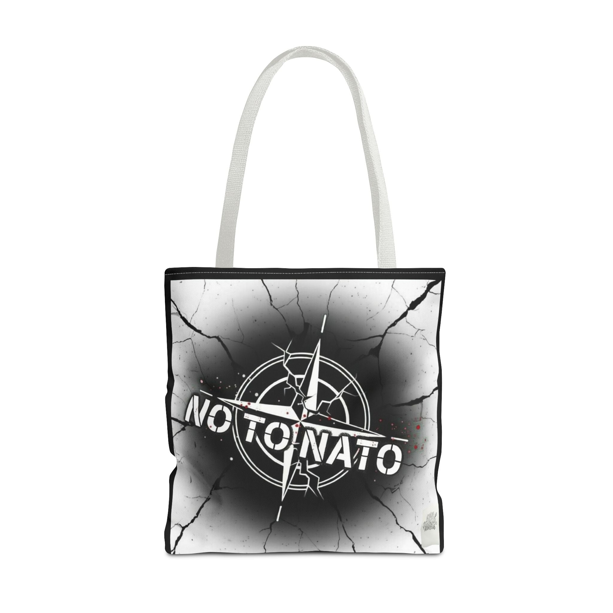Compass Tote Bag — "NO To NATO / Het NATO" English/Russian