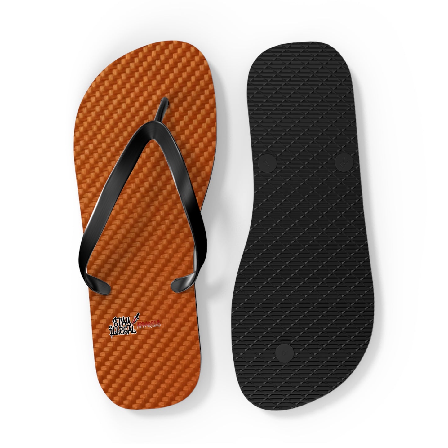 Carbon Fibre Flip Flops – Stay Illegal Copper