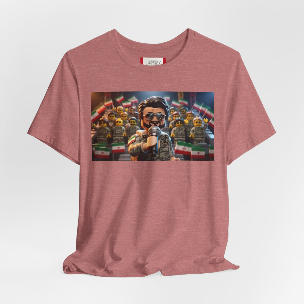 Propaganda T‑Shirt — IRAN LEGOS — IRGC Crowd Control