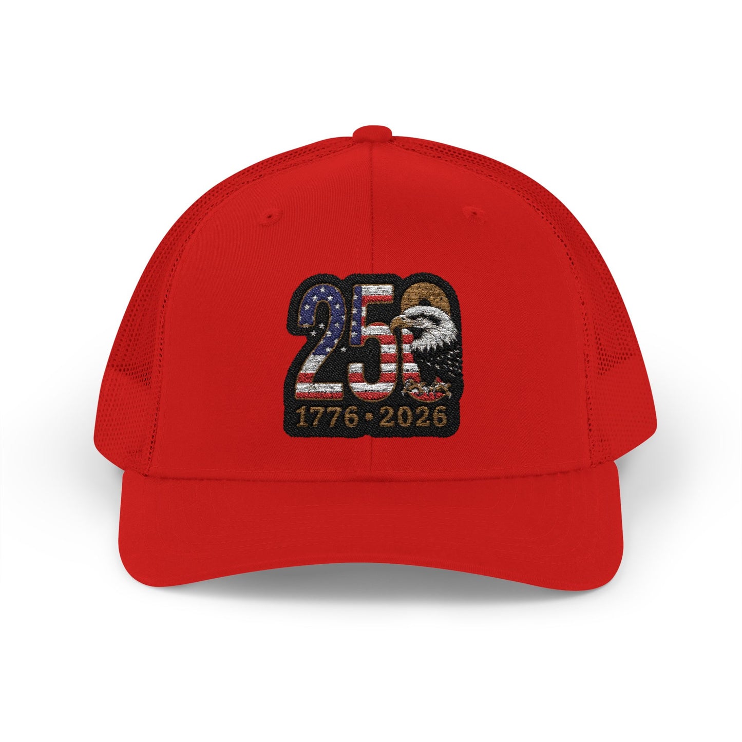 Stay Illegal Trucker Cap — USA 250th Anniversary Eagle Patch