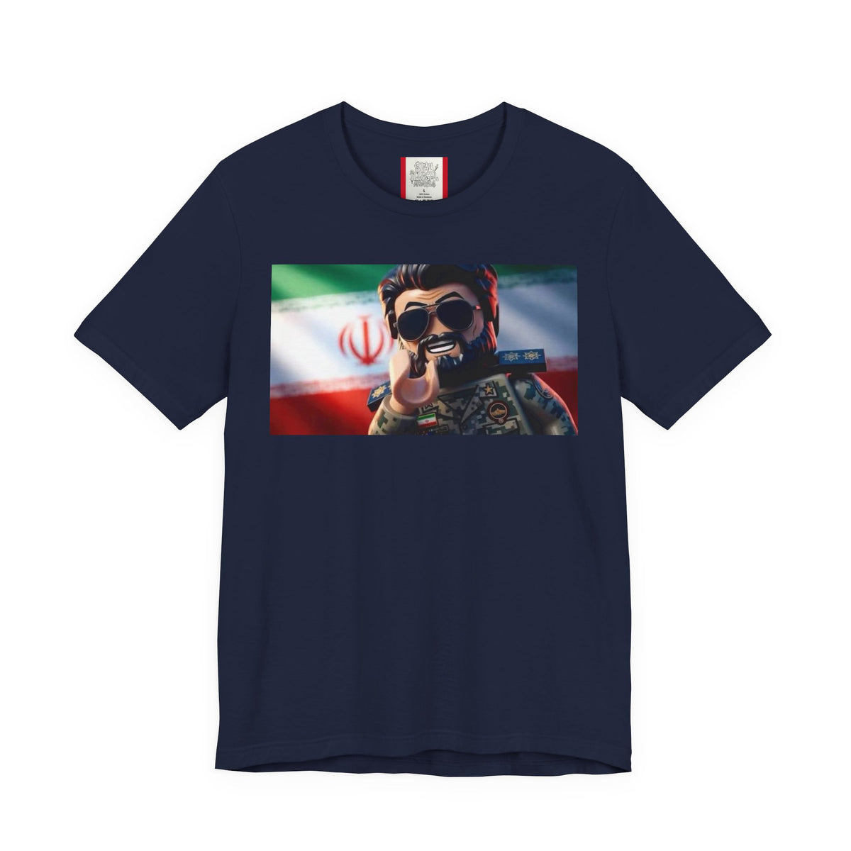 Propaganda T‑Shirt — IRAN LEGOS — IRGC Come Closer