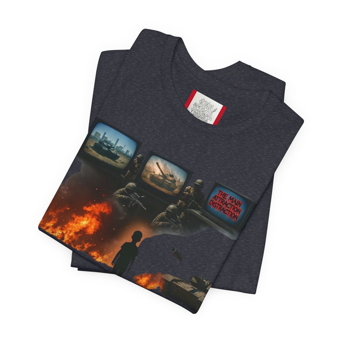 Camiseta "Dristraction" Stay Illegal