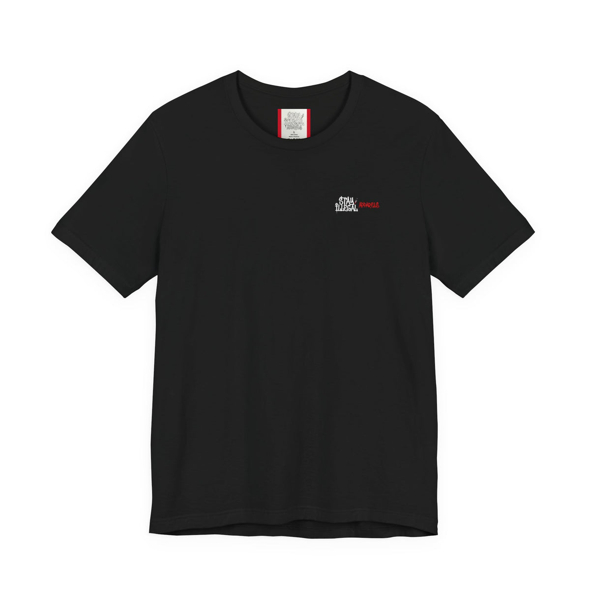 Wanted Back Print T‑Shirt — MIND YOUR BUSINESS!