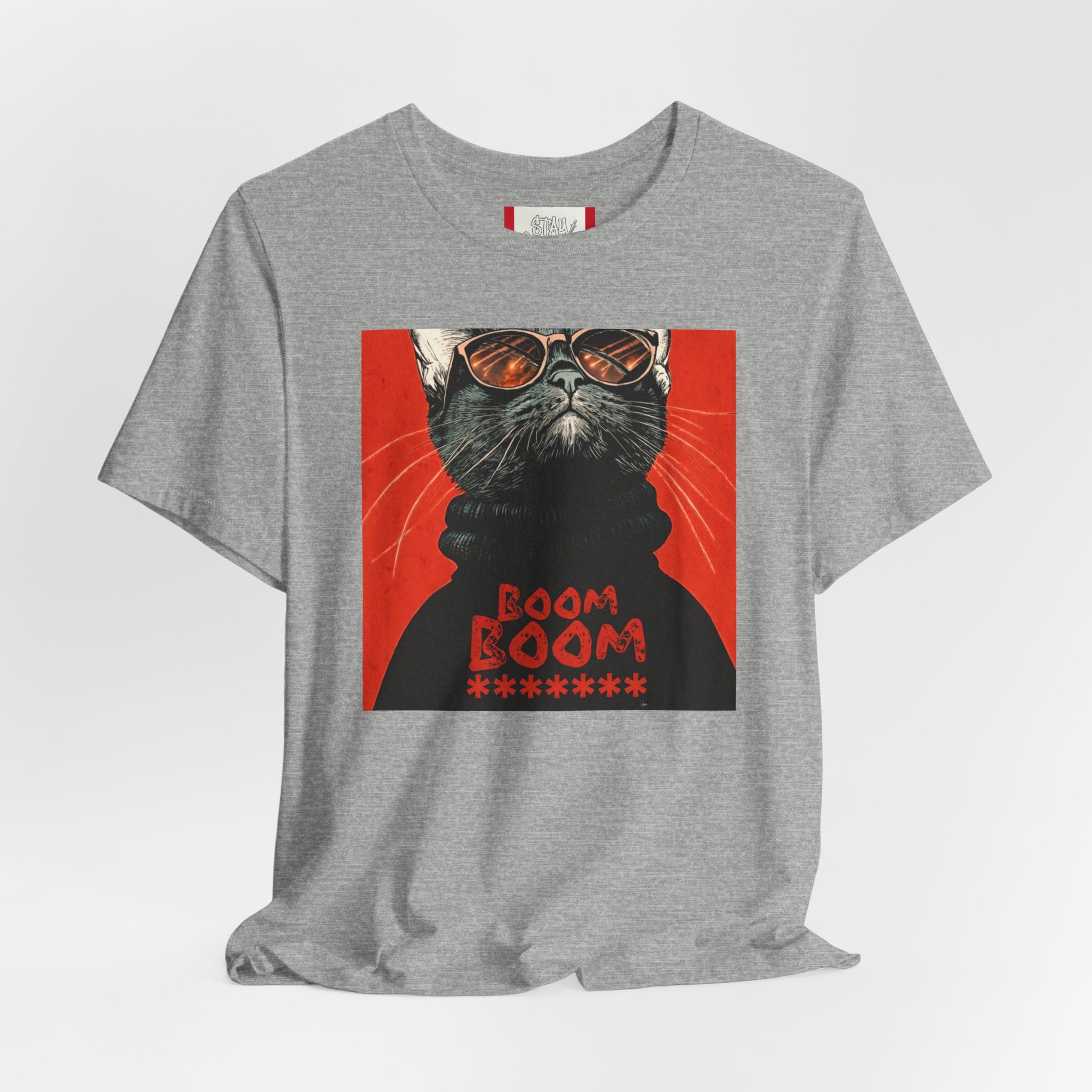 Propaganda T‑Shirt — BOOM BOOM Tel Aviv Cat