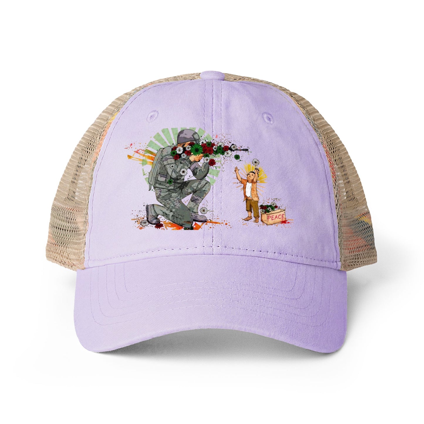Stay Illegal Women's Mesh-Back " Flower Shooter" Cap