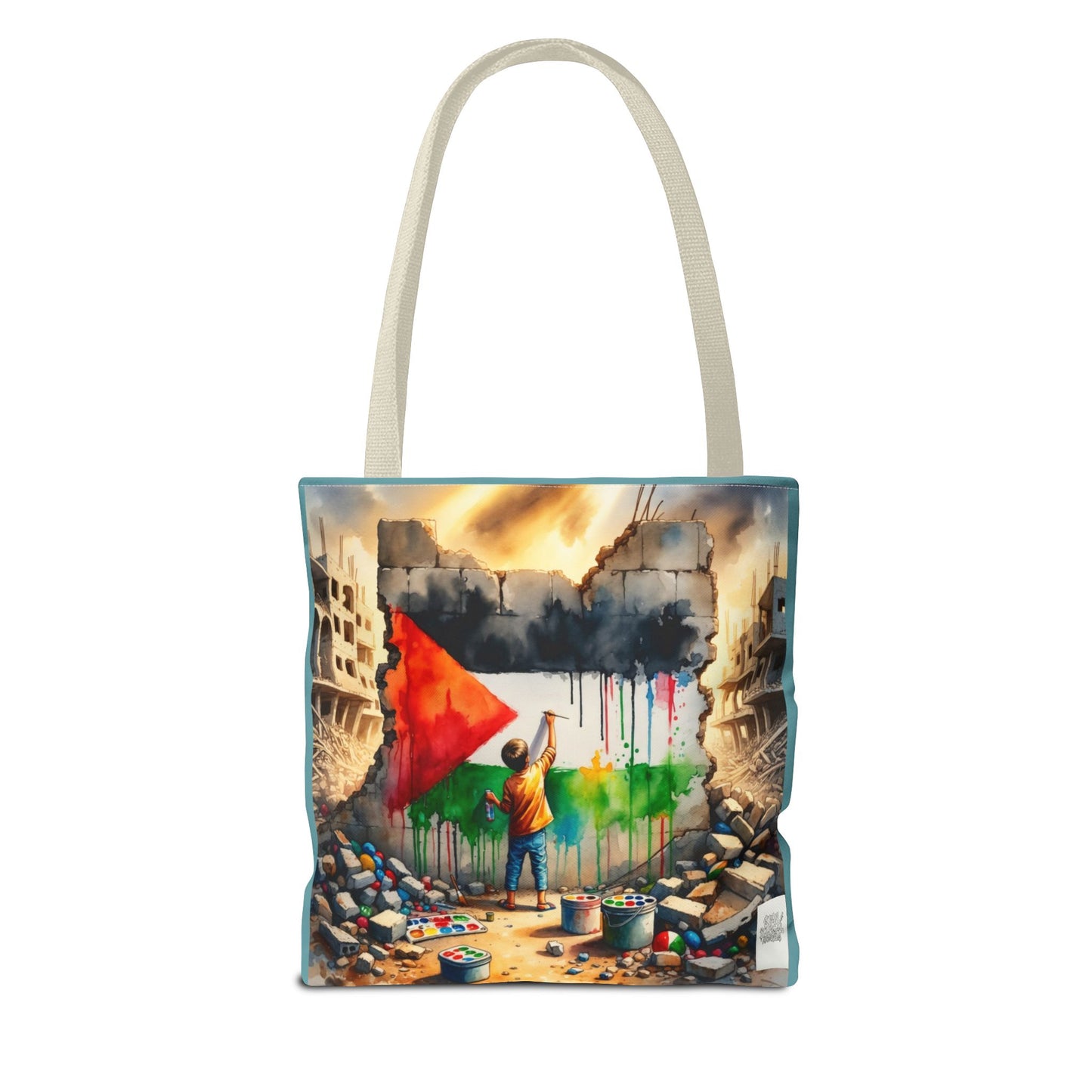 Bolso de hombro Tote — Palestine Paint