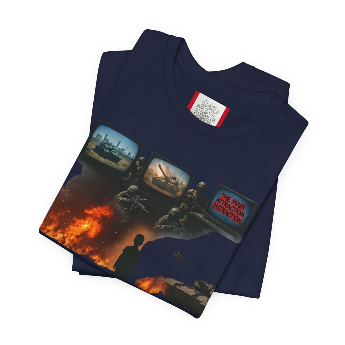 Camiseta "Dristraction" Stay Illegal