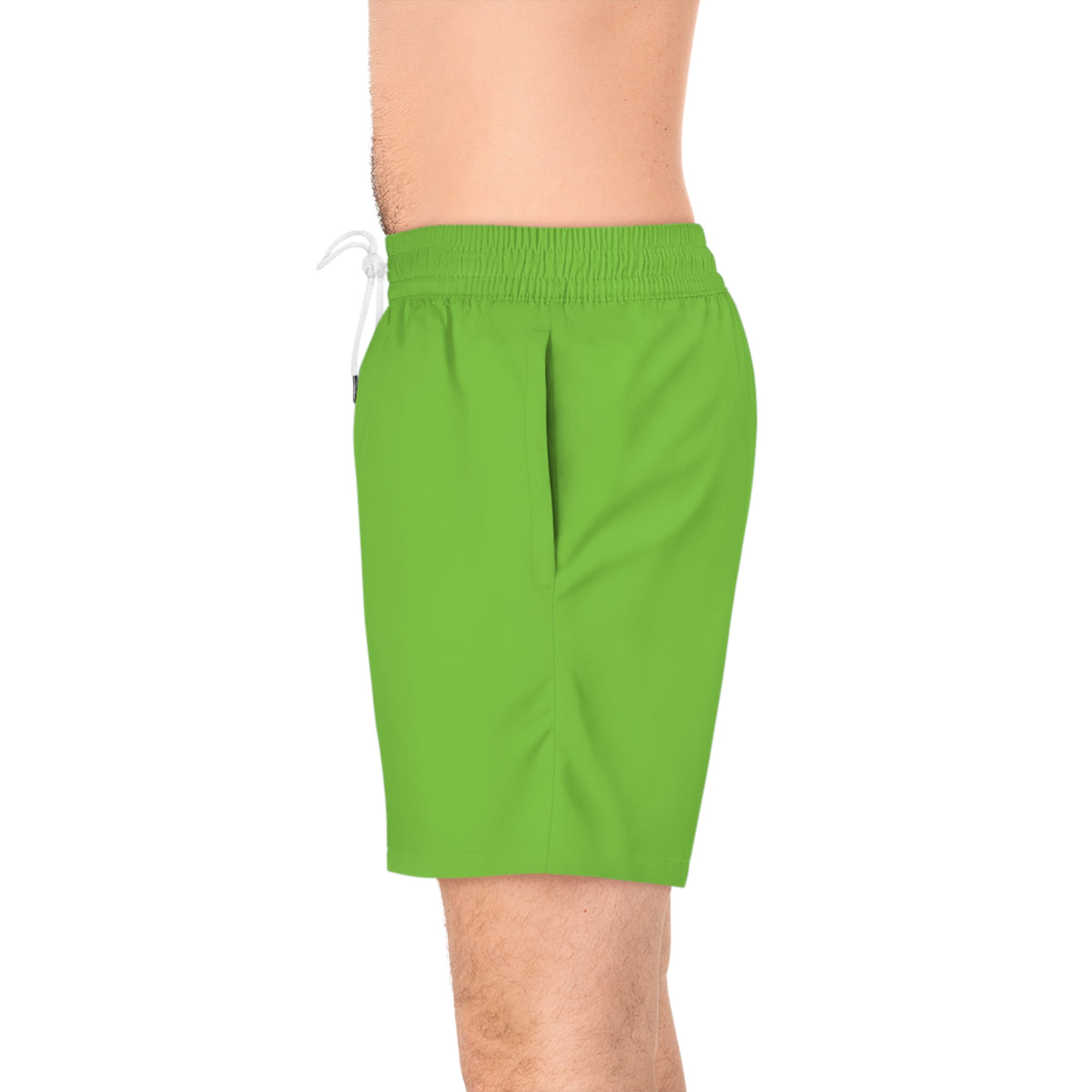 Plain Insignia - Stay Illegal Men's Green Swim Shorts