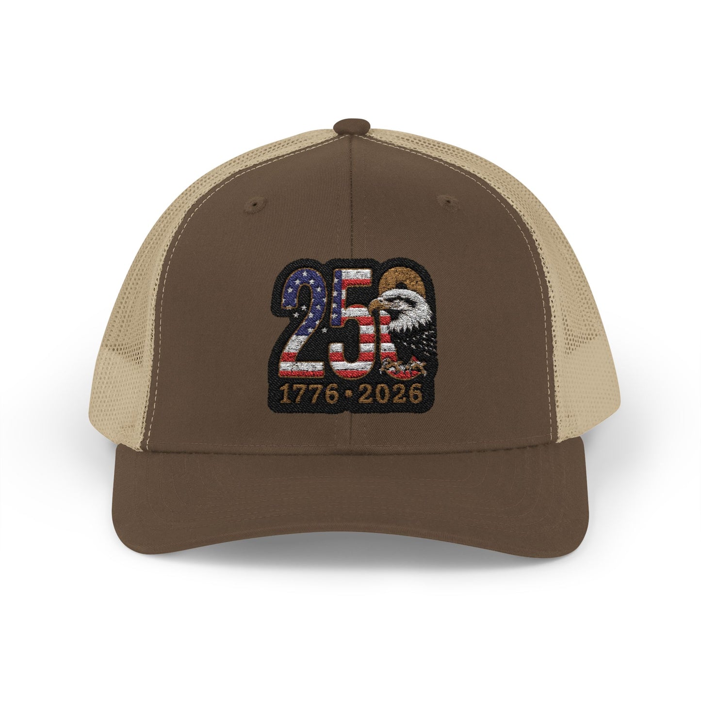 Stay Illegal Trucker Cap — USA 250th Anniversary Eagle Patch