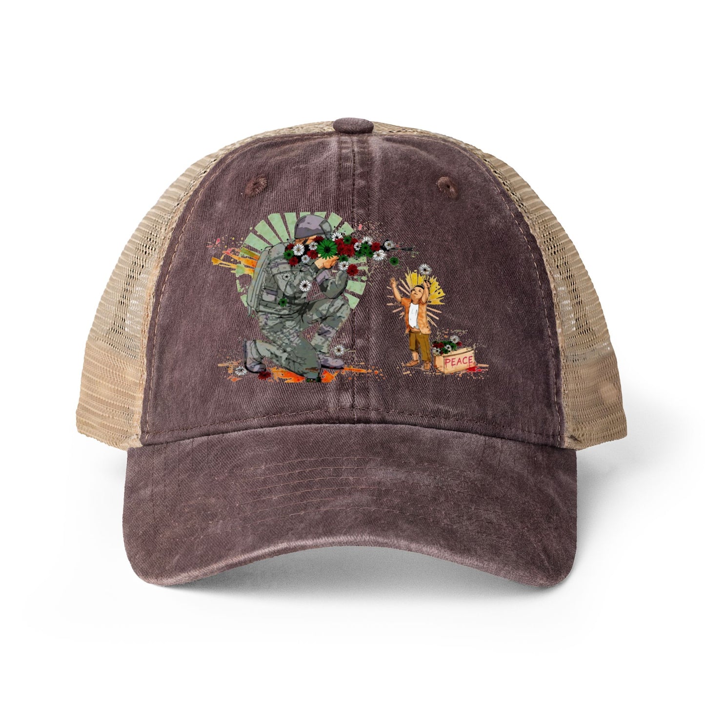 Stay Illegal Women's Mesh-Back " Flower Shooter" Cap