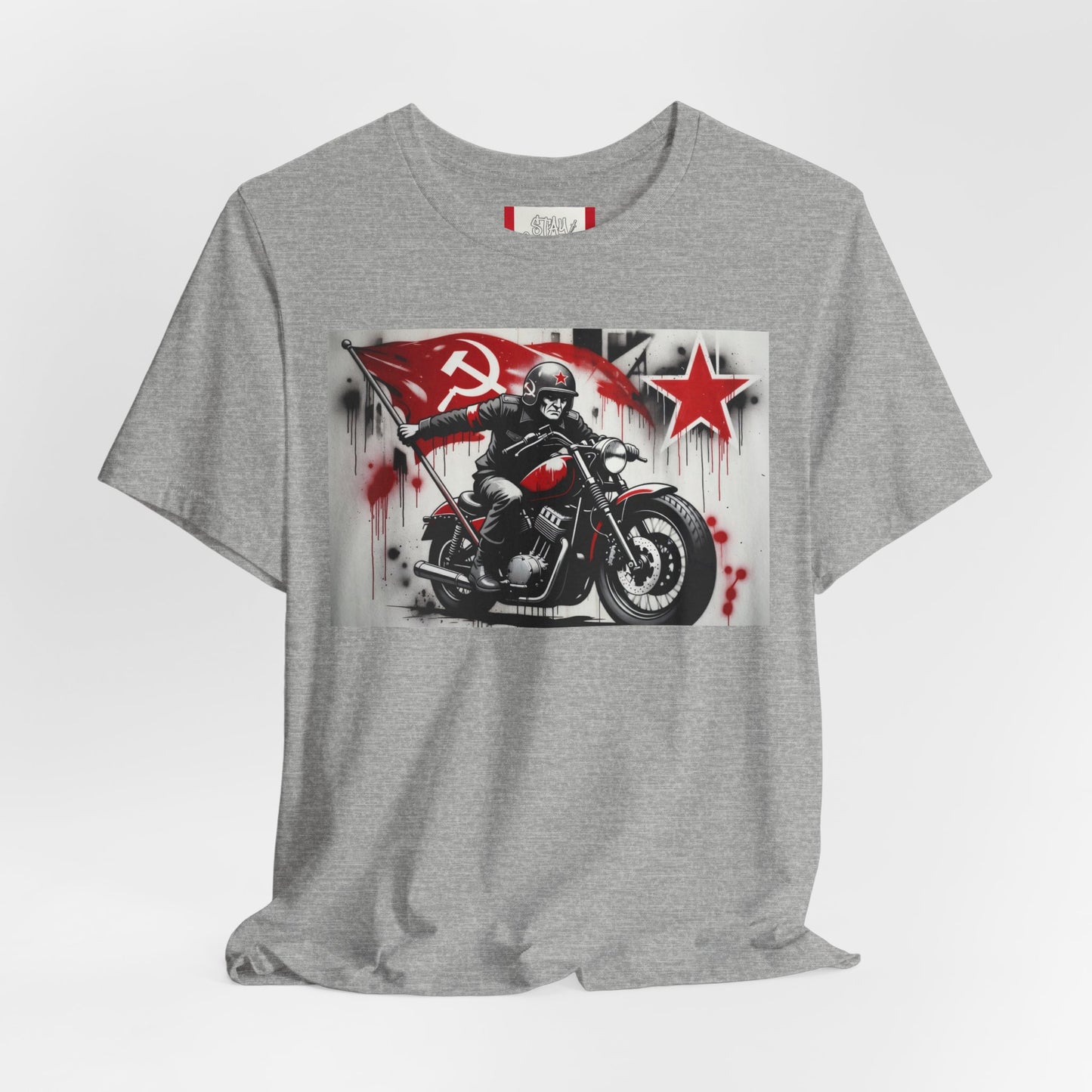 Stay Illegal "Motorcycle Communist" T‑Shirt