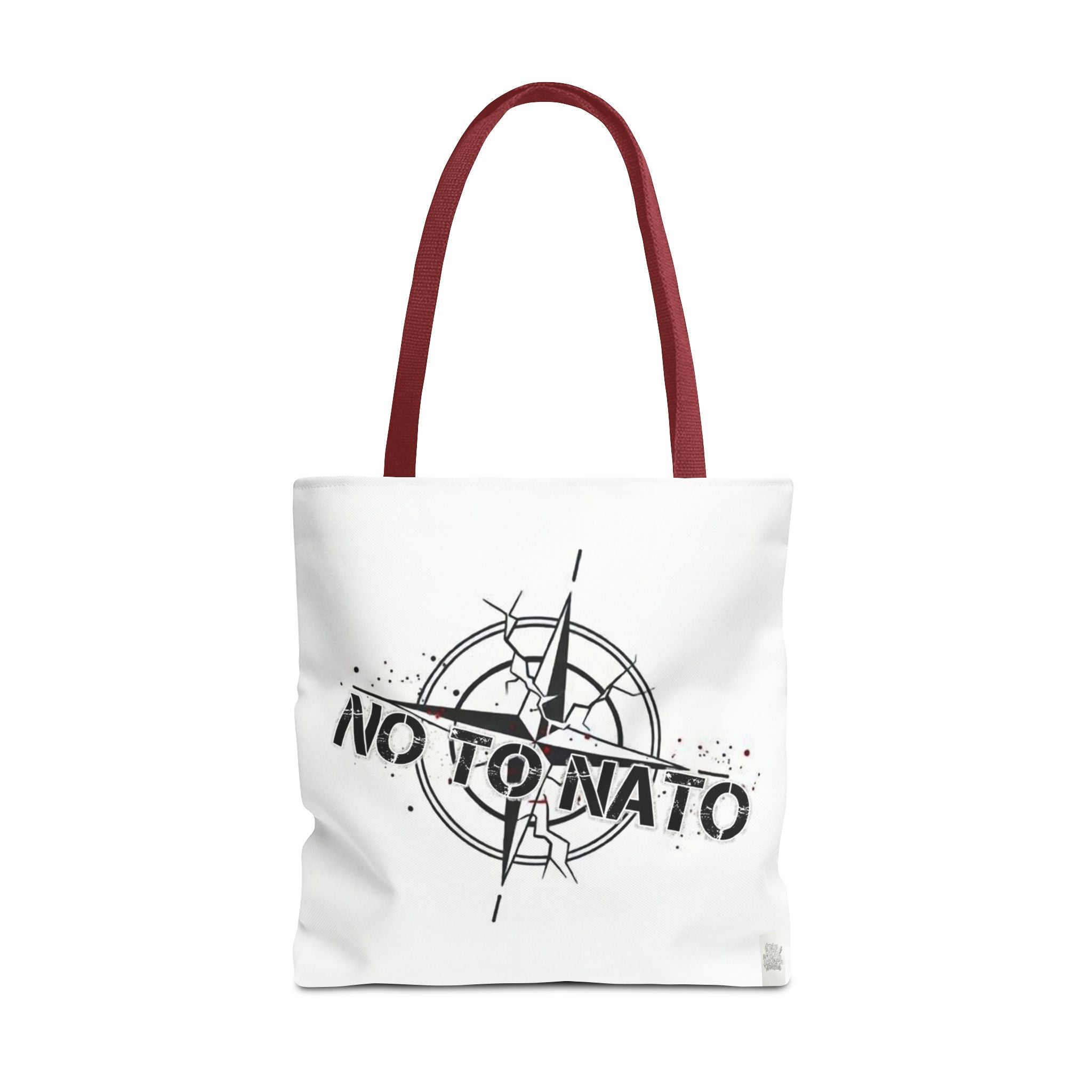 Compass Tote Bag — "NO To NATO / Het NATO" English/Russian
