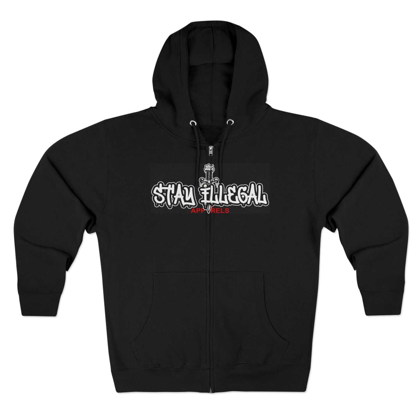 Victory Hoodie — Stay Illegal Zip Hoodie