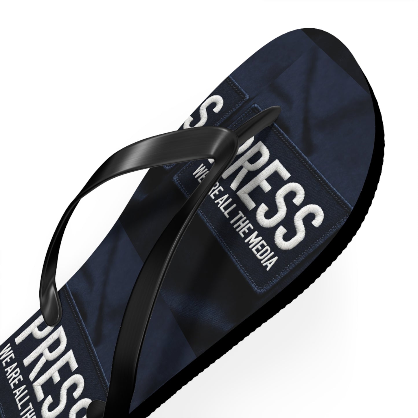 Press Freedom Flip Flops – PRESS ONLY