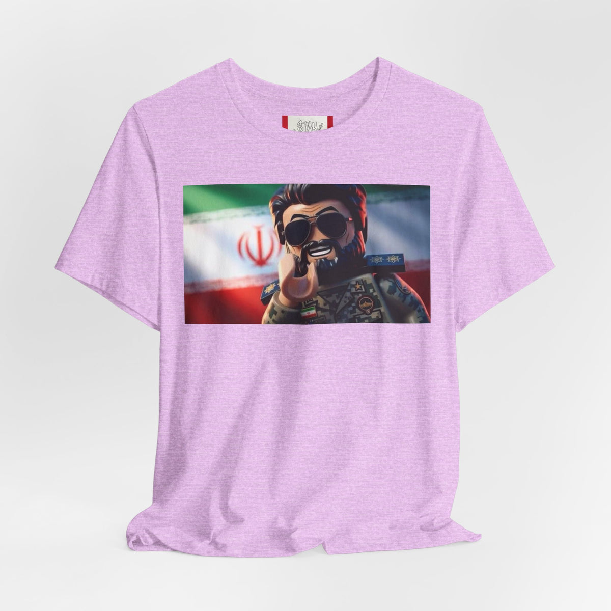 Propaganda T‑Shirt — IRAN LEGOS — IRGC Come Closer