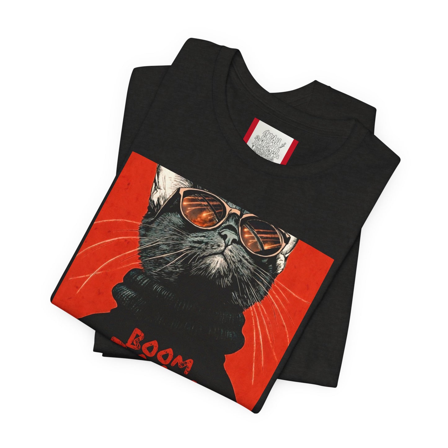 Propaganda T‑Shirt — BOOM BOOM Tel Aviv Cat