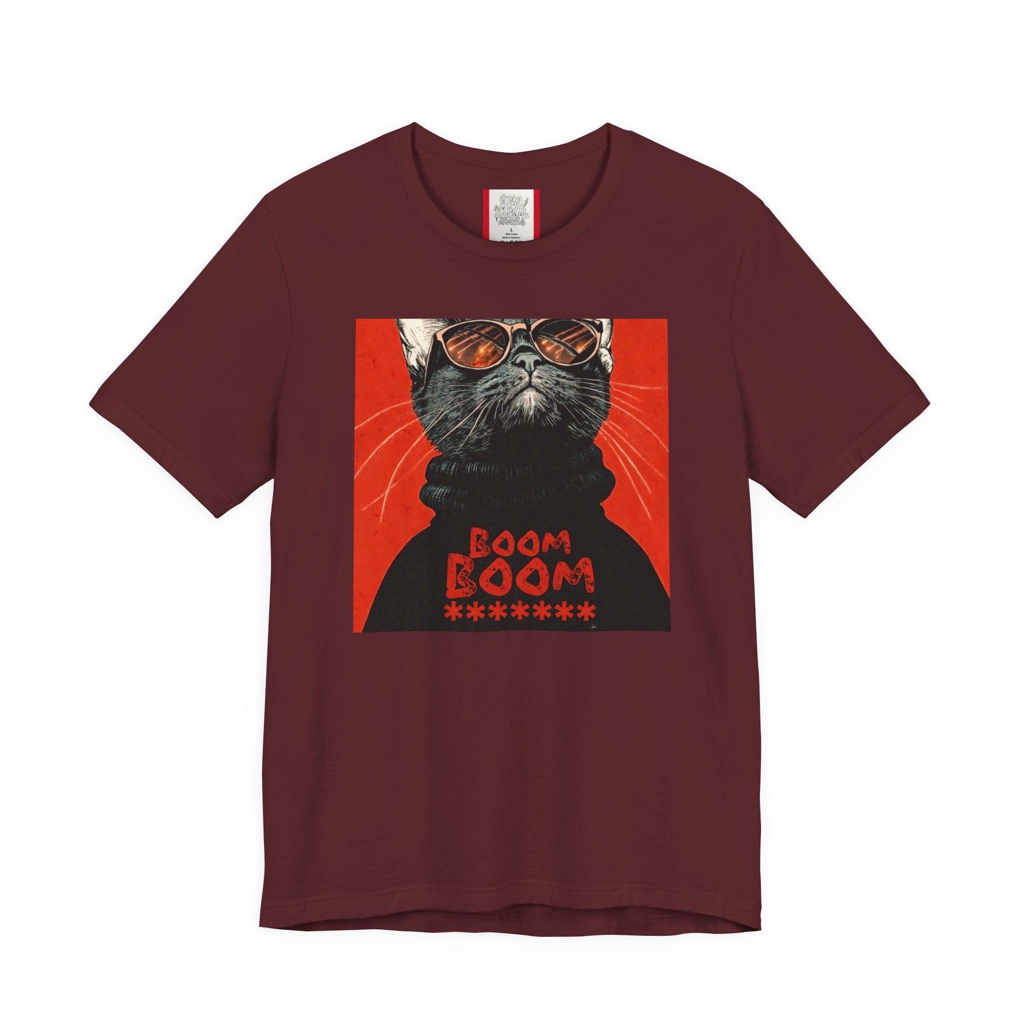 Propaganda T‑Shirt — BOOM BOOM Tel Aviv Cat