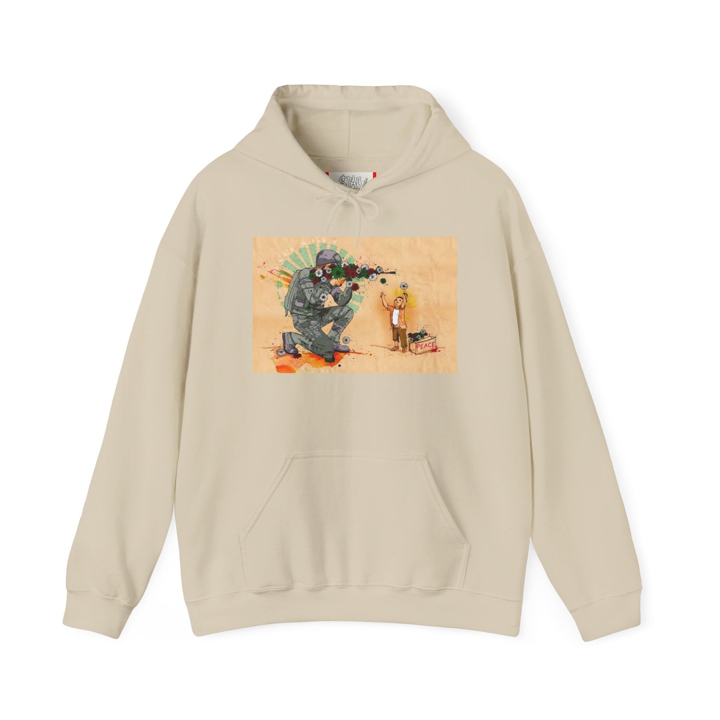 Stay Illegal Graffiti Hoodie - Flower Shooter