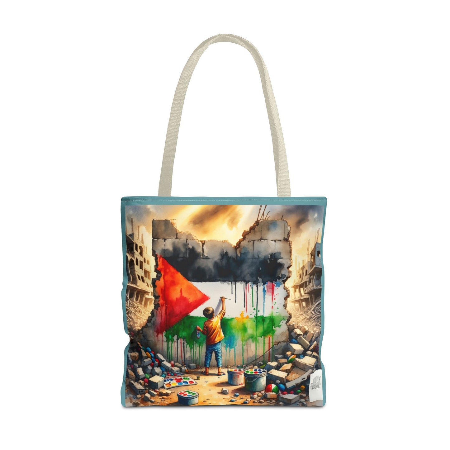Bolso de hombro Tote — Palestine Paint