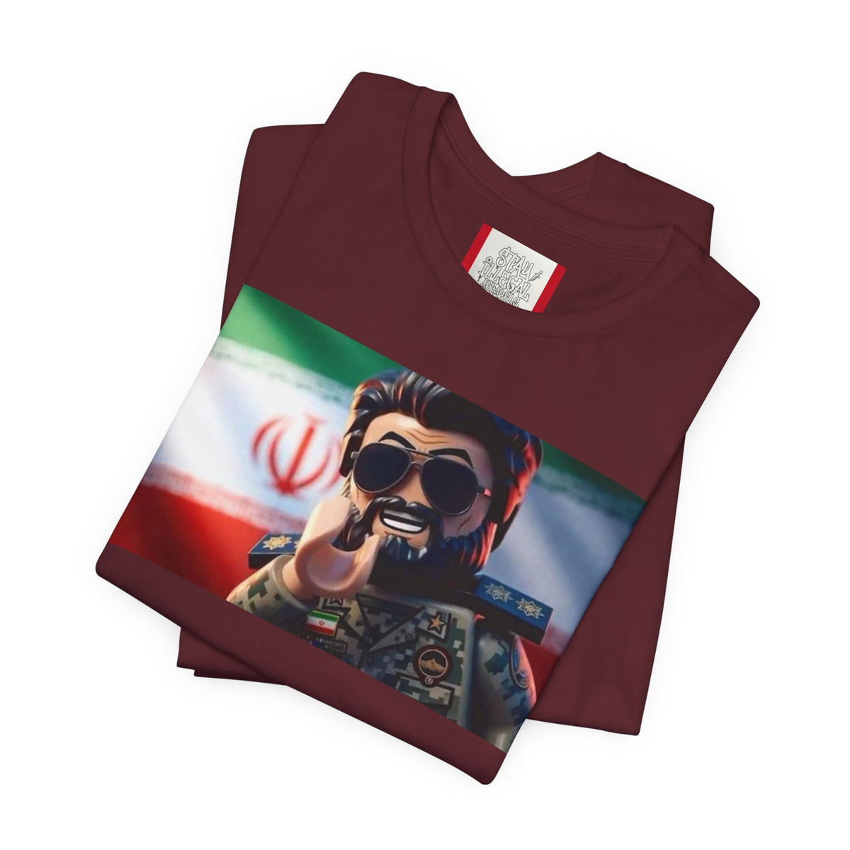 Propaganda T‑Shirt — IRAN LEGOS — IRGC Come Closer