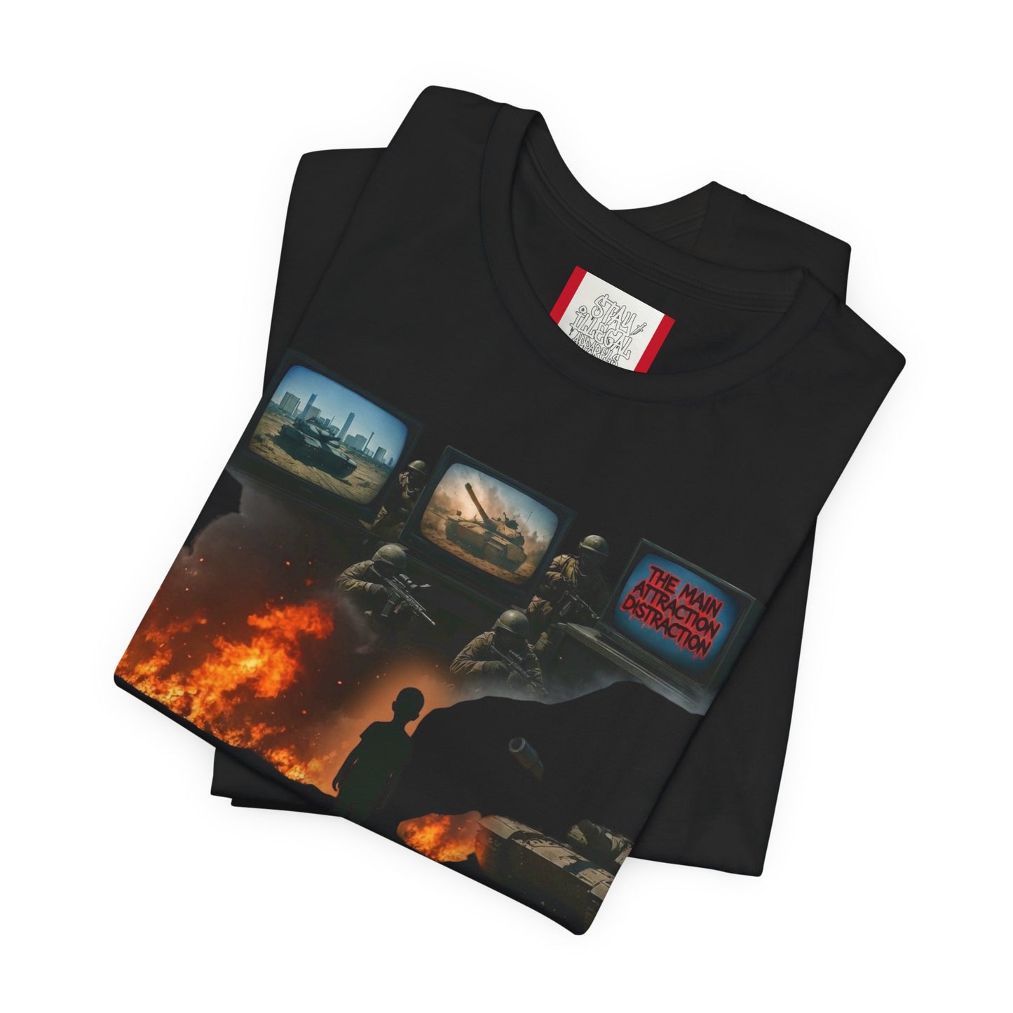 Camiseta "Dristraction" Stay Illegal
