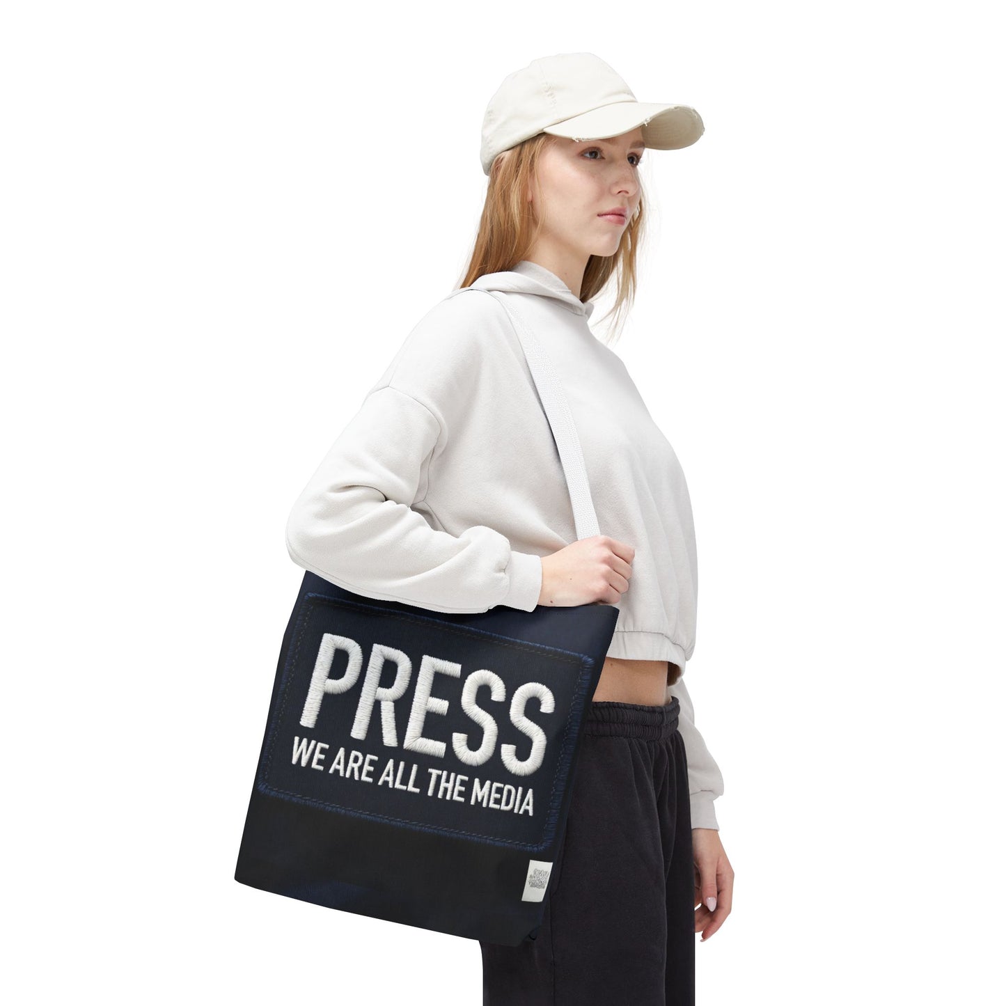 Tote Sling Bag — PRESS We Are All The Media