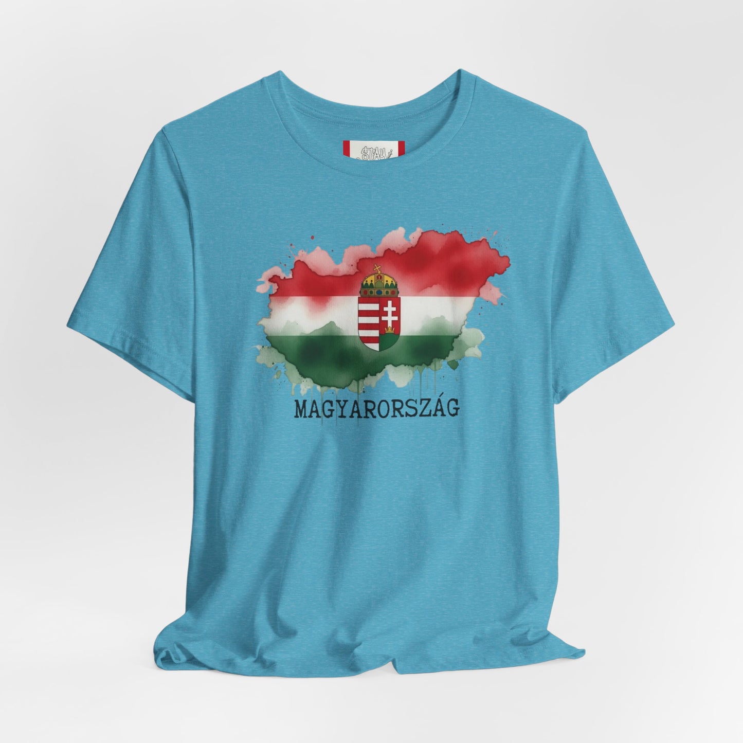 Country T‑Shirt — MAGYARORSZÁG (HUNGARY)