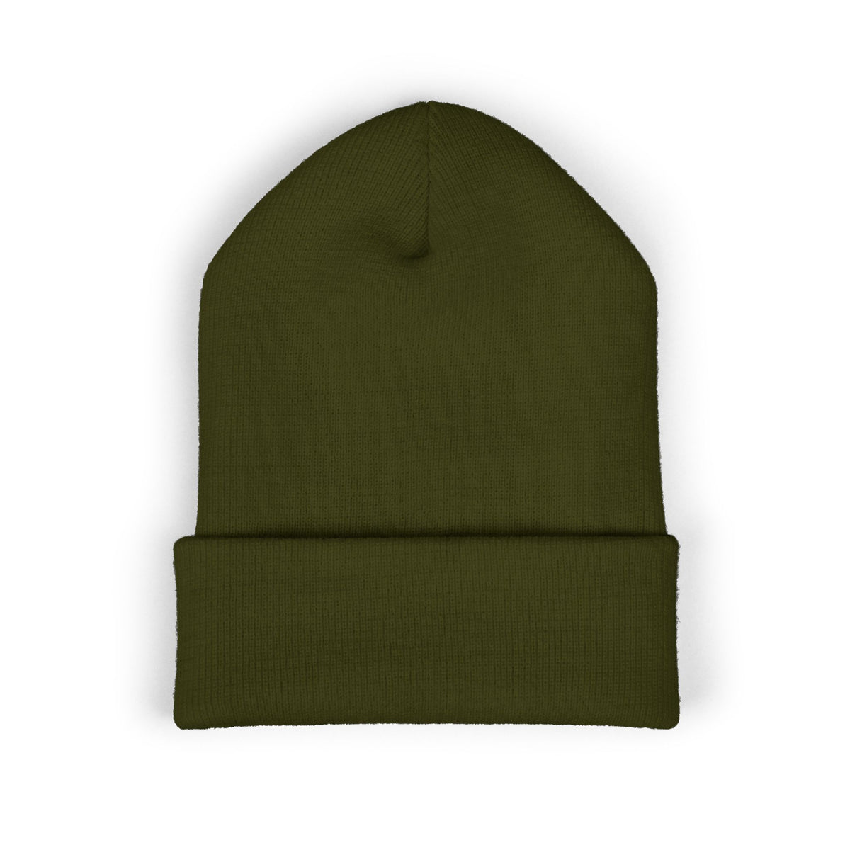 Embroidered Daruma Cuffed Beanie — Stop The Genocide Beenie Hat