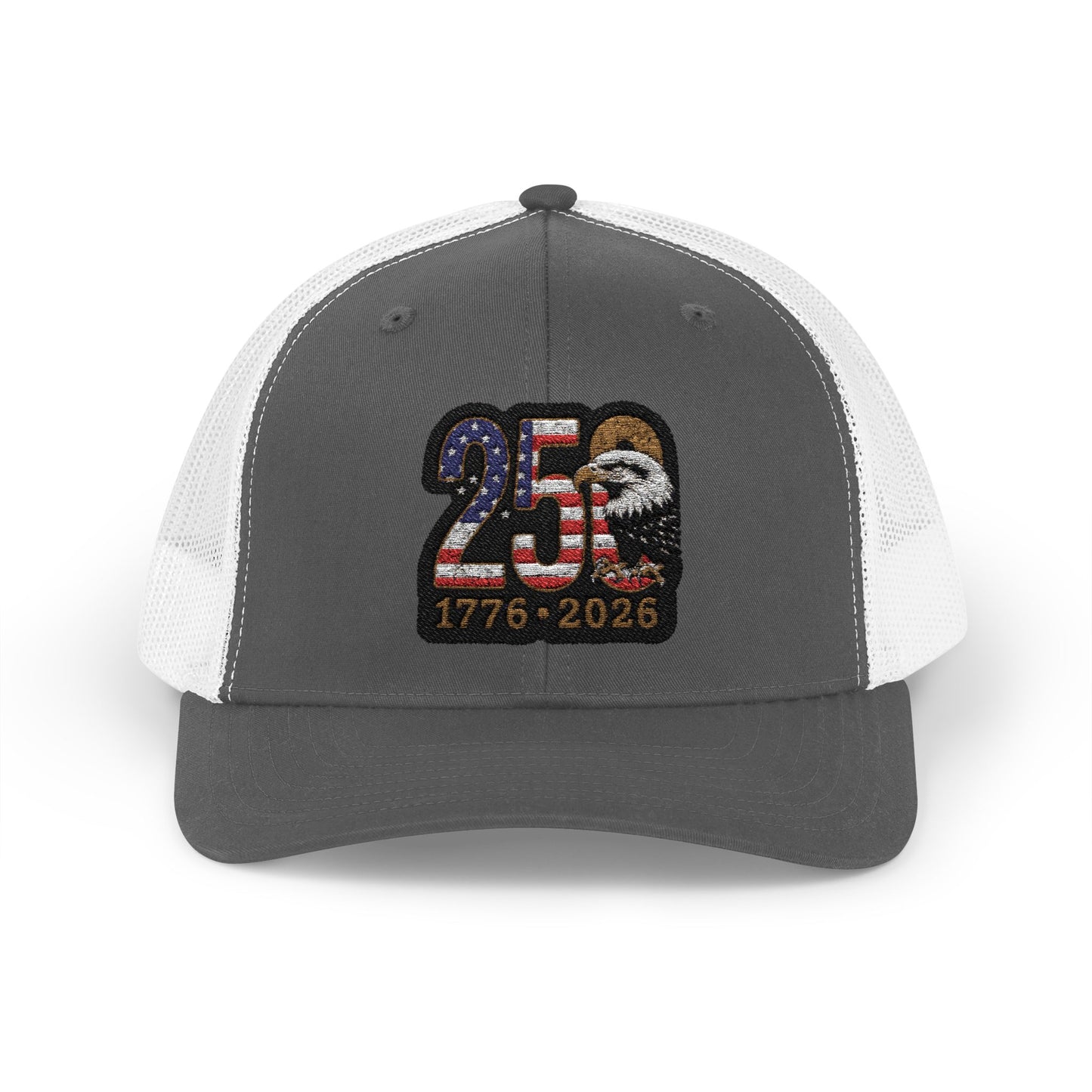 Stay Illegal Trucker Cap — USA 250th Anniversary Eagle Patch
