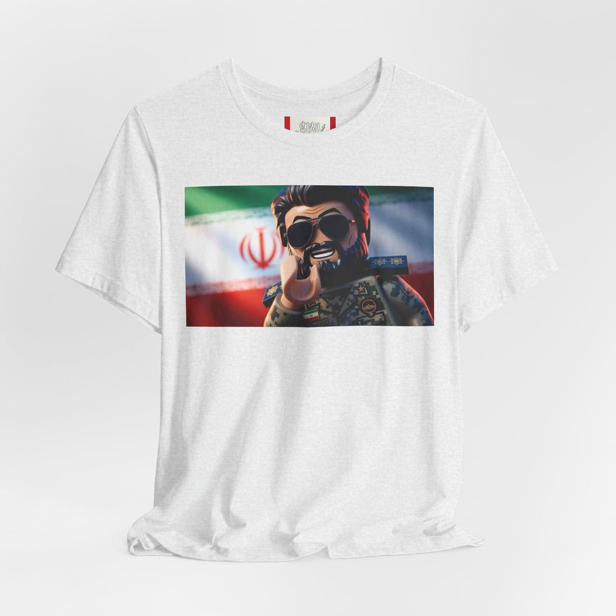 Propaganda T‑Shirt — IRAN LEGOS — IRGC Come Closer