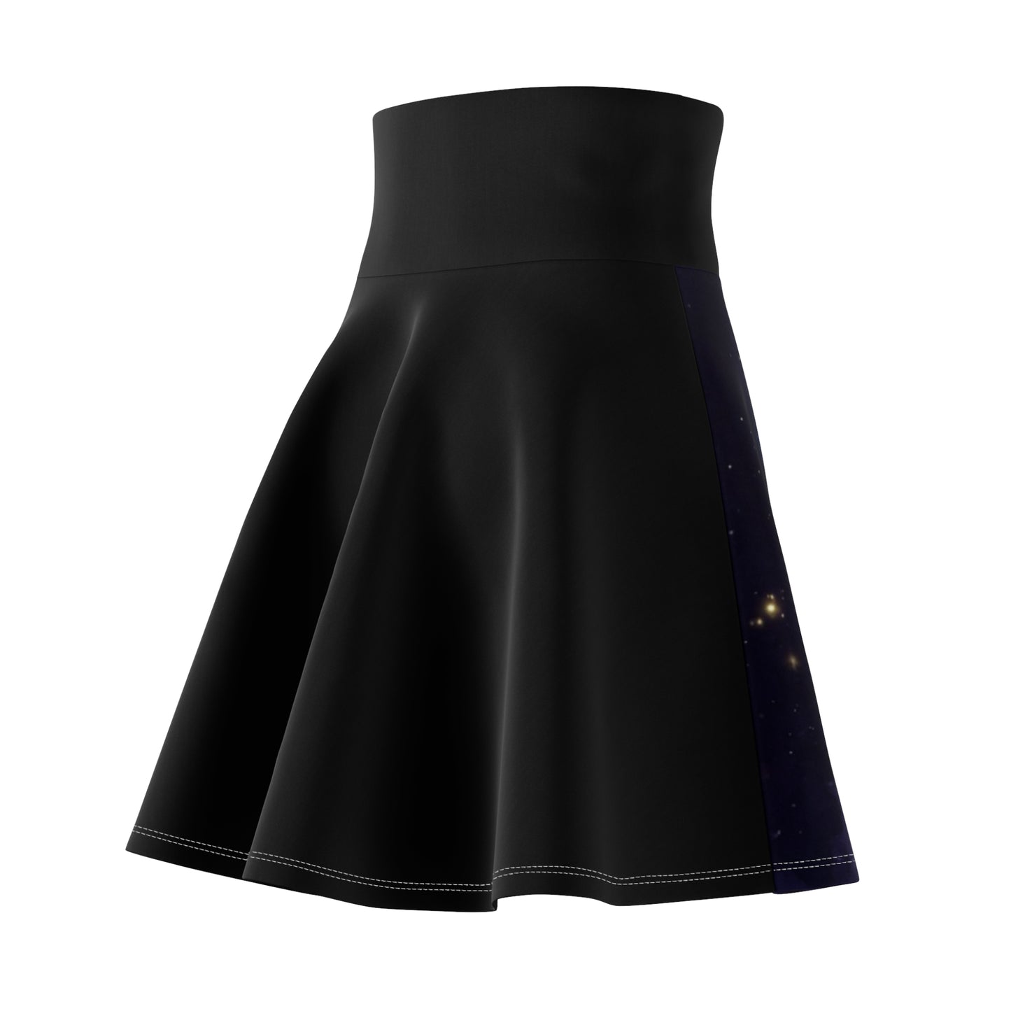 Women's Skater Skirt — Flower Shooting Night