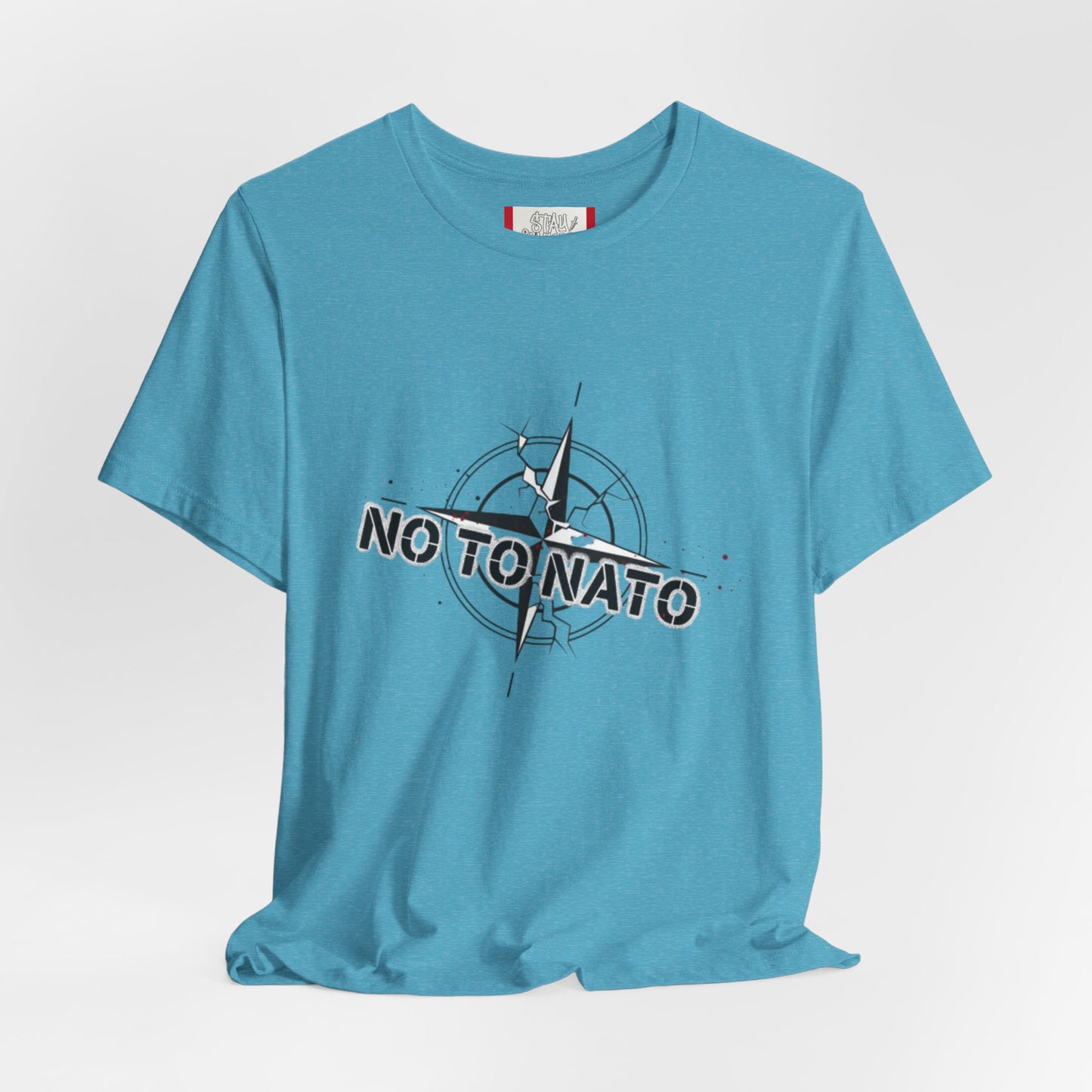 T-shirt de protestation — « NON À L'OTAN » Anglais