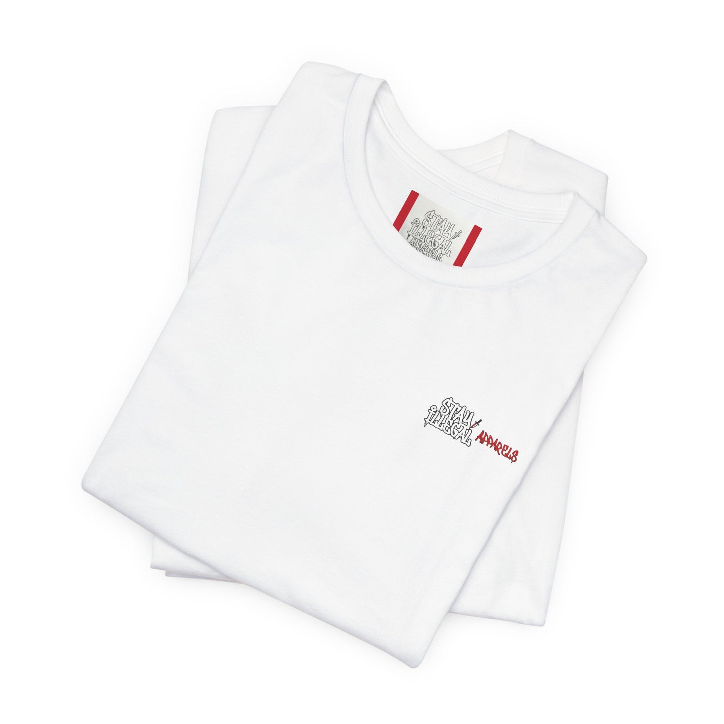 Back Print T‑Shirt — HACKER GIRL/DRAGON WATCHER VPN