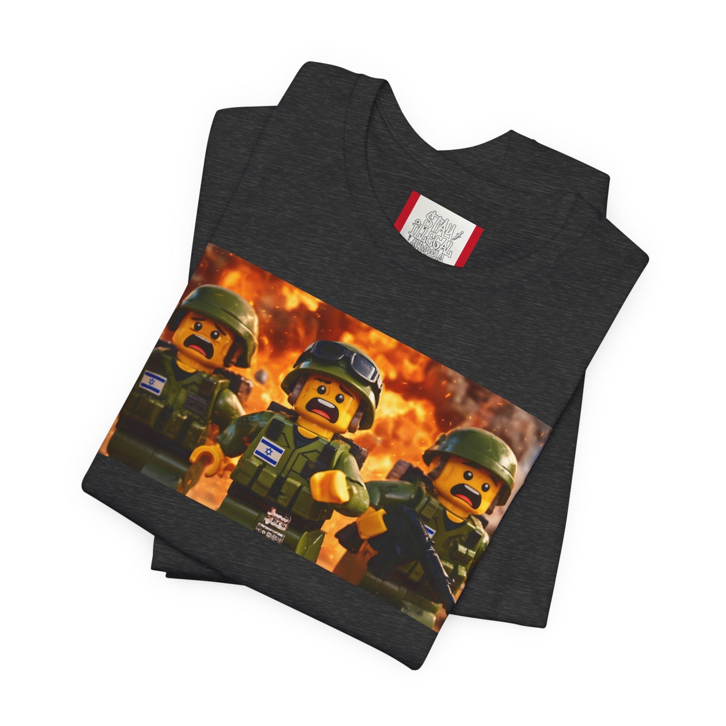 T-shirt de propagande — IRAN LEGOS - Tsahal