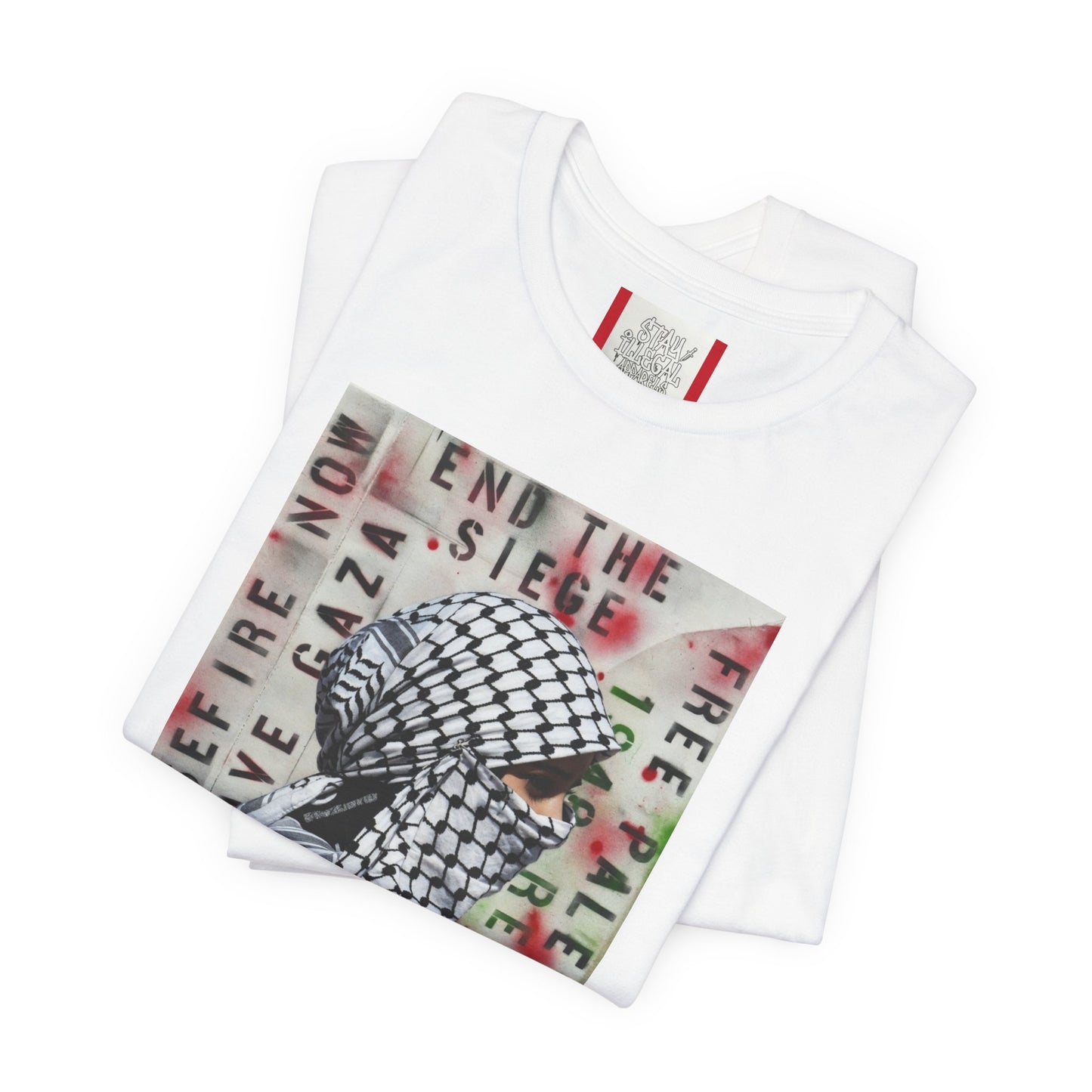 Protest T‑Shirt — END THE SIEGE
