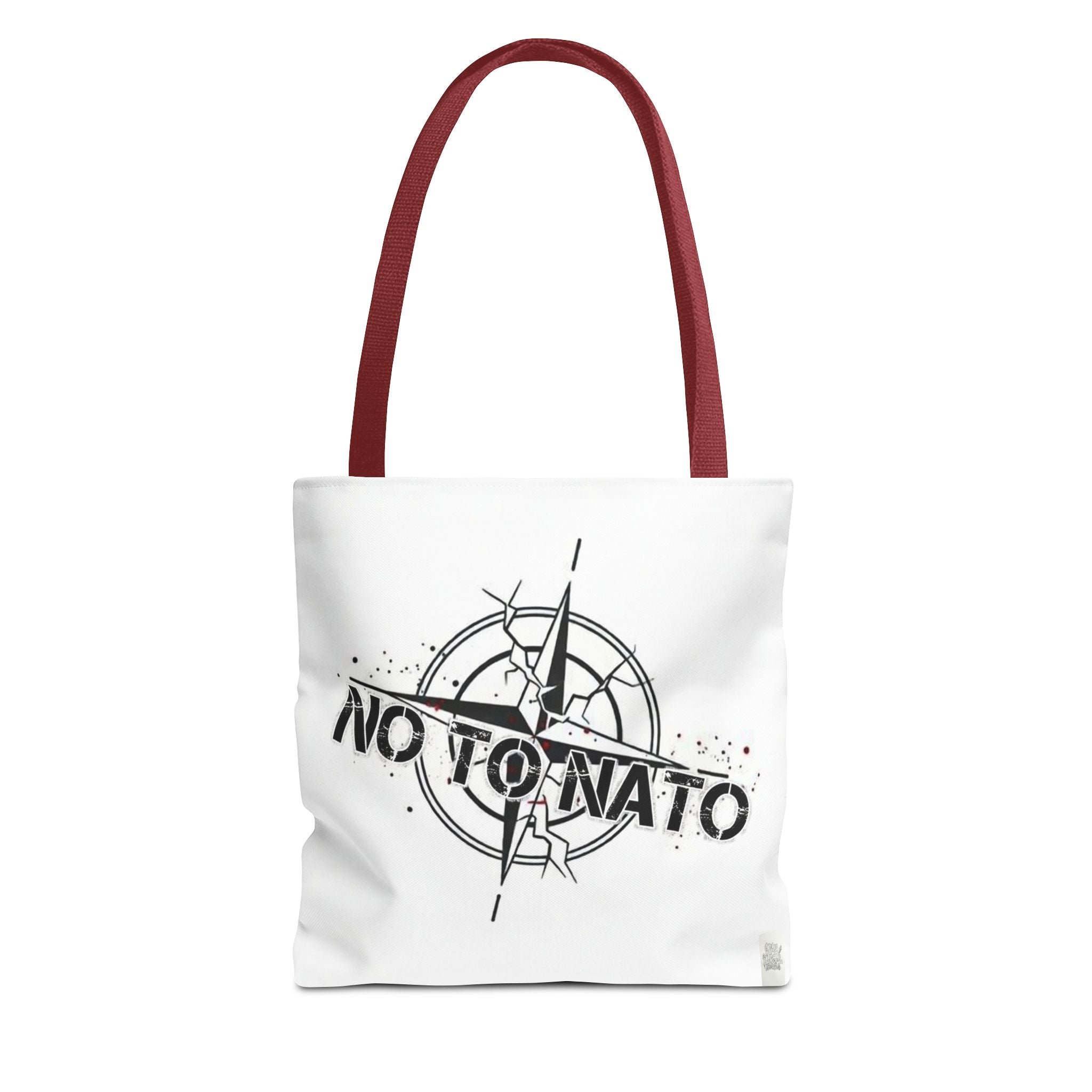 Compass Tote Bag — "NO To NATO / Het NATO" English/Russian