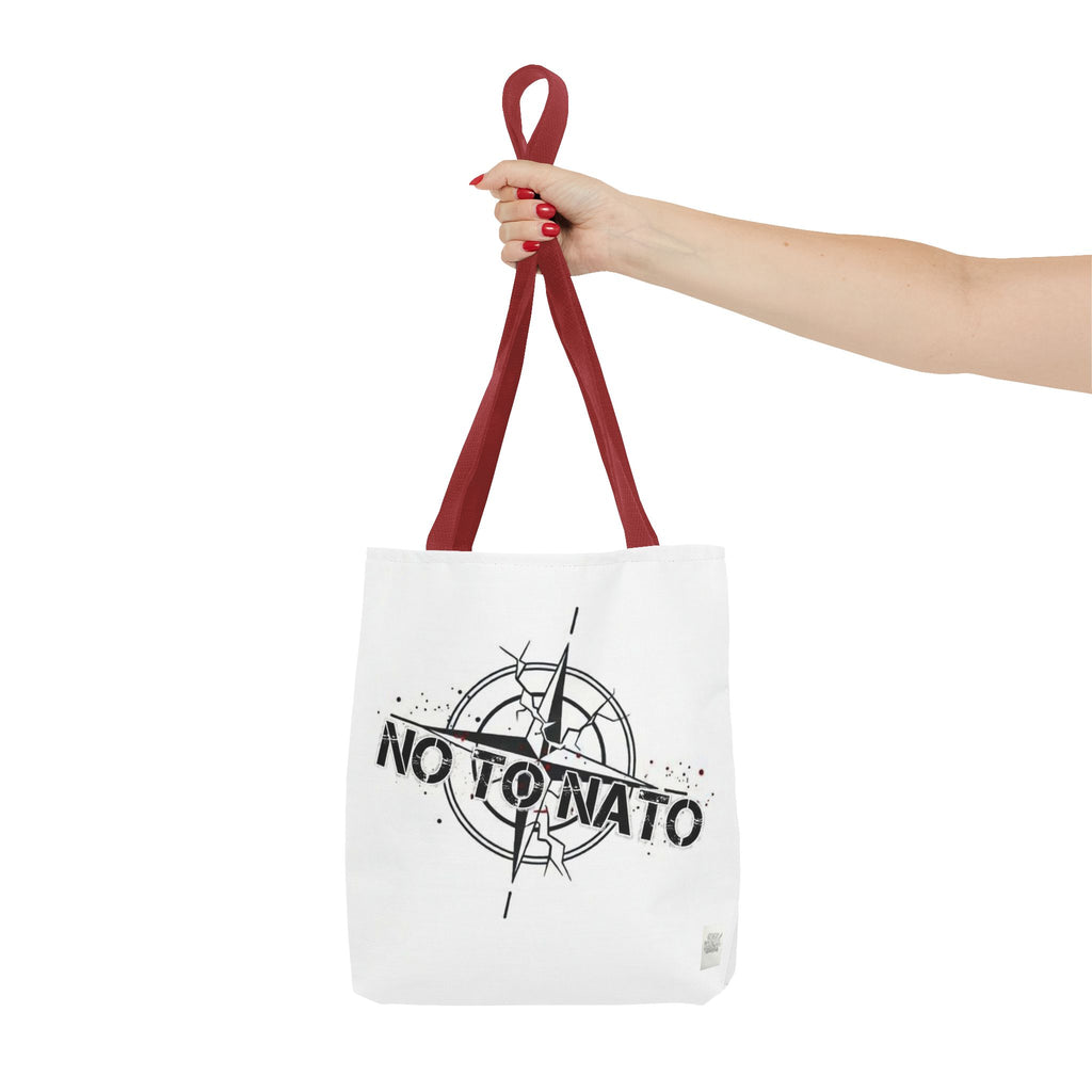 Compass Tote Bag — "NO To NATO / Het NATO" English/Russian