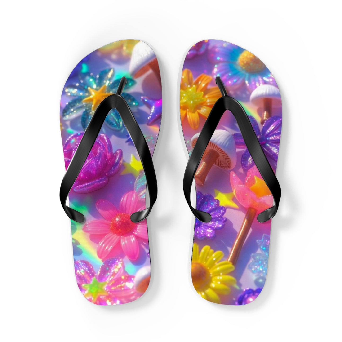 Flower Flip Flops – Psychedelic Summer