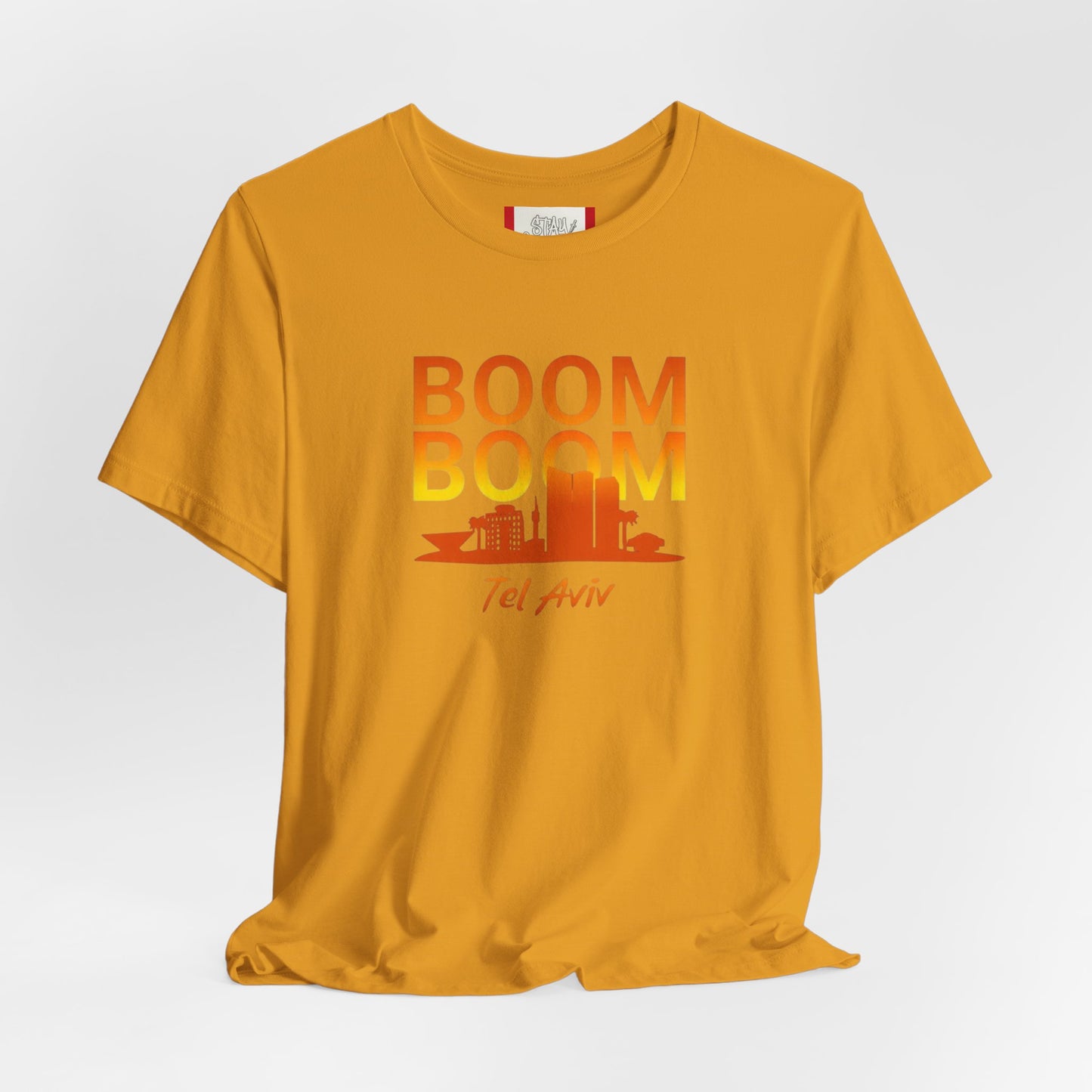 Propaganda T‑Shirt — BOOM BOOM Tel Aviv Skyline