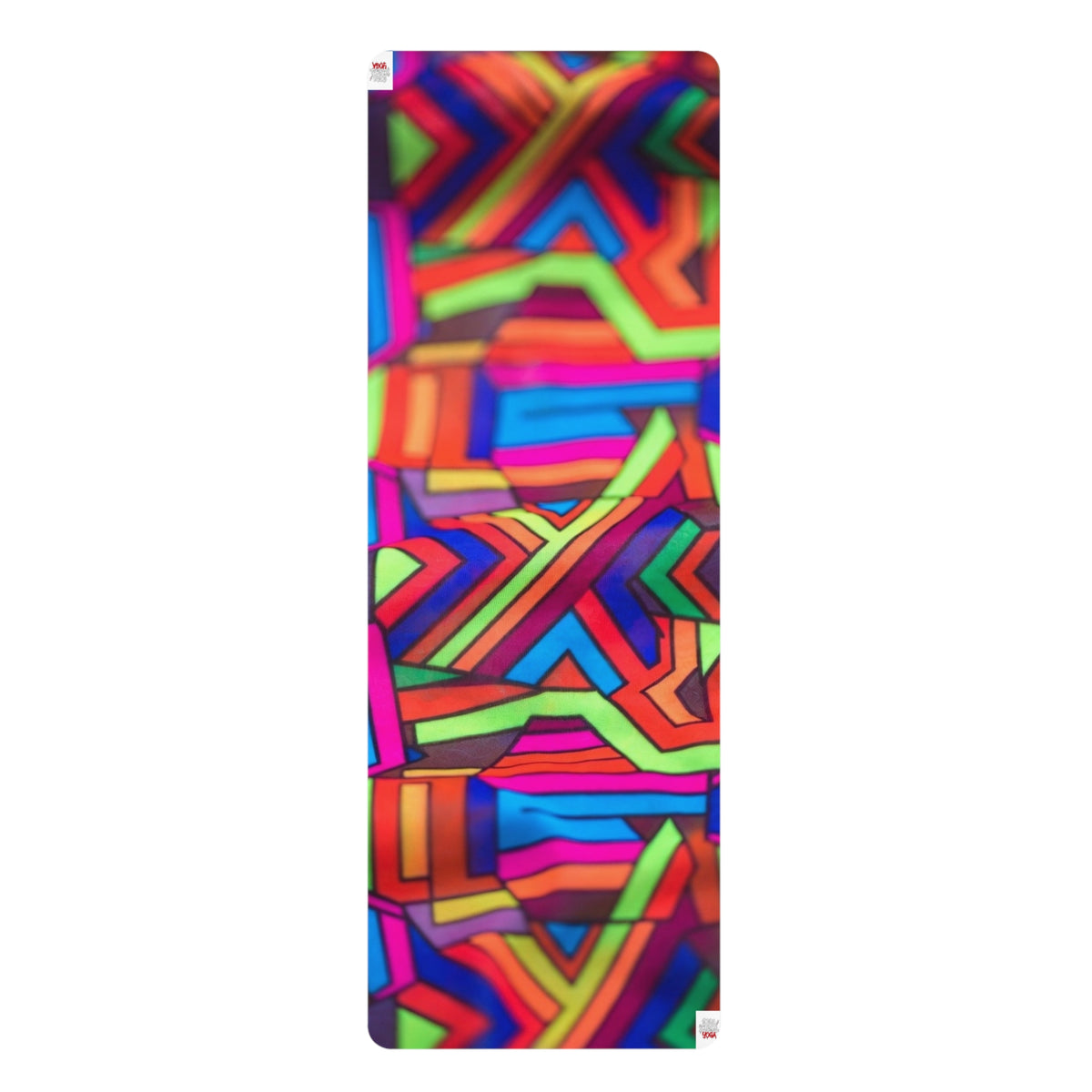 Illegal Funky Yoga Mat — Non-Slip Vibrant Patern Design
