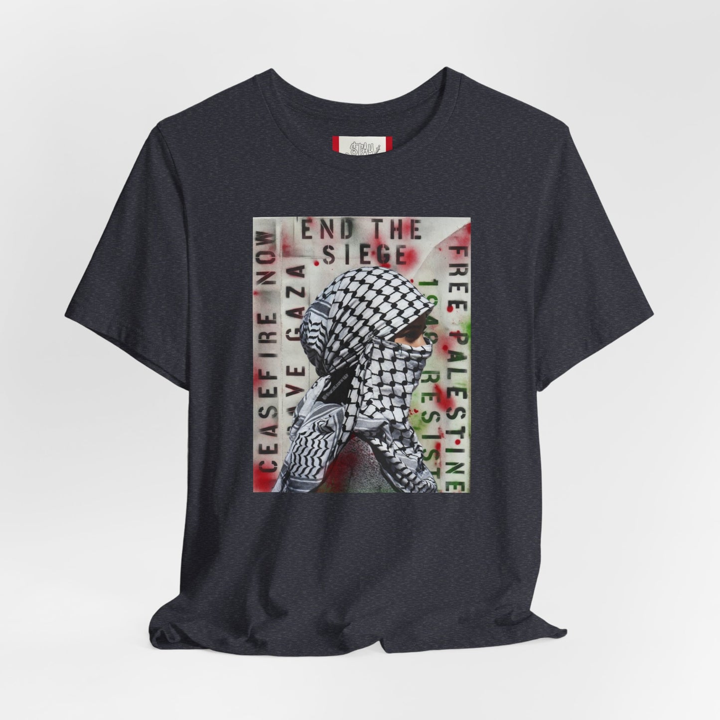 Protest T‑Shirt — END THE SIEGE