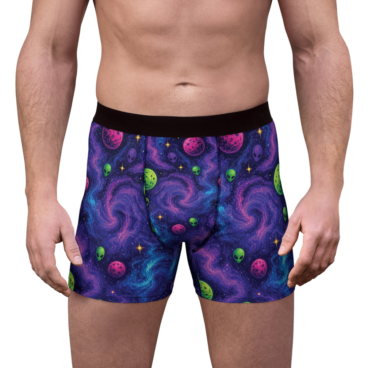 Stay Illegal Men's Boxer Briefs - Alien Drift