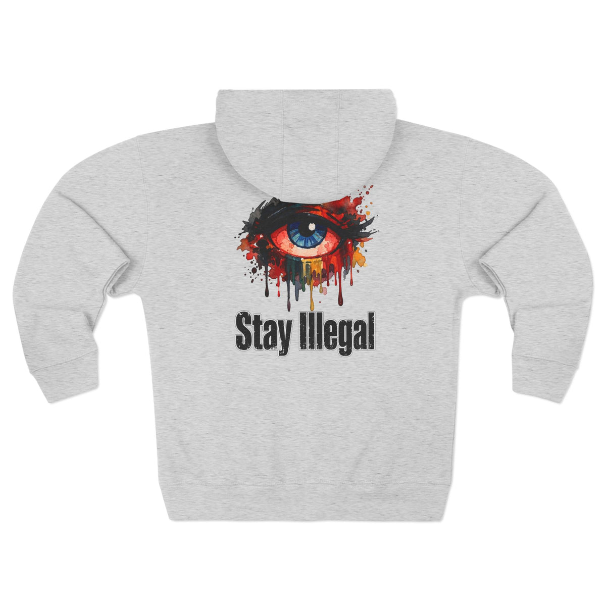 The Eye — Stay Illegal Zip Hoodie
