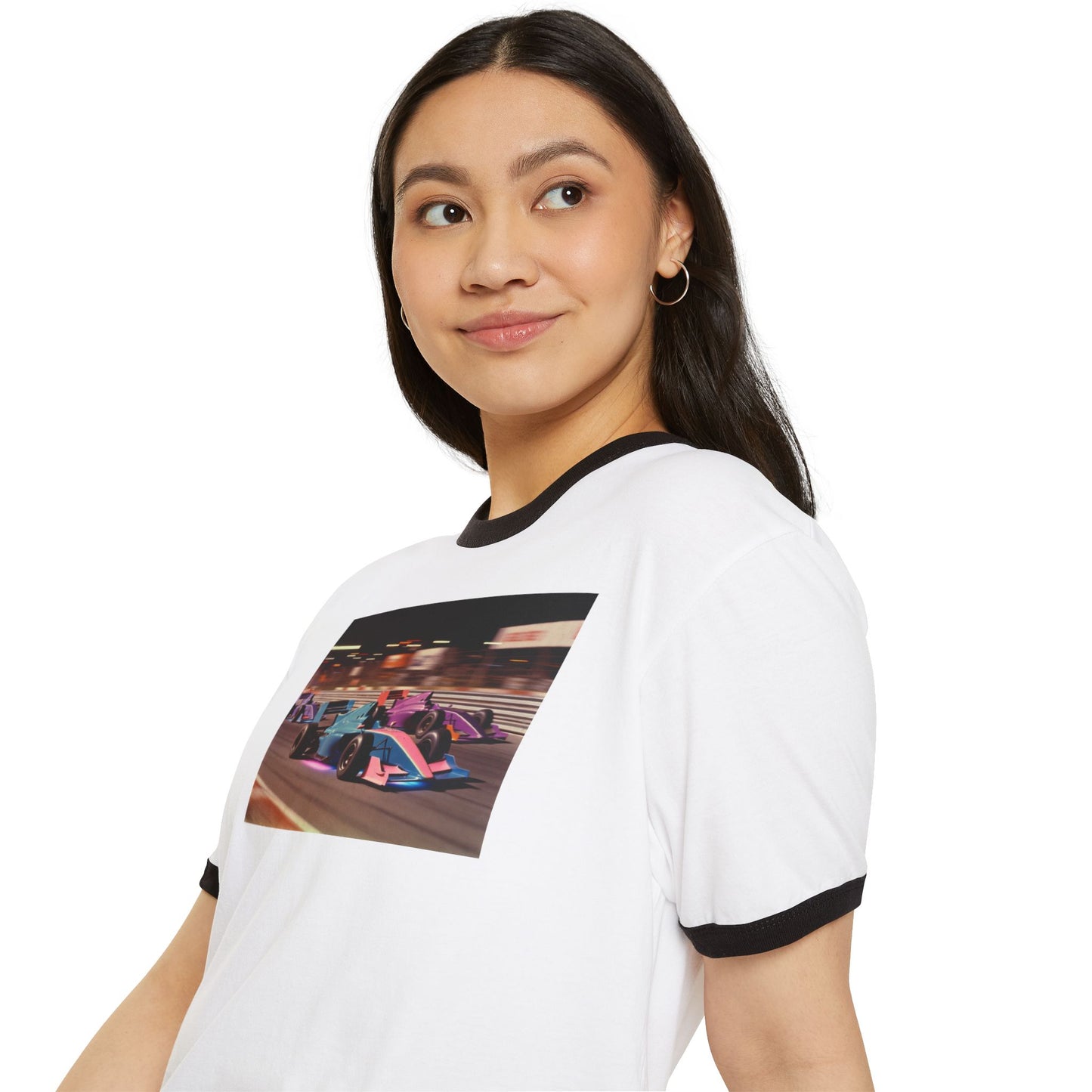 Stay Illegal Ringer T-Shirt — Driverless Society
